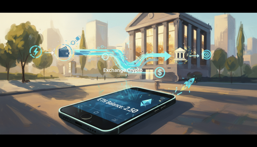 how it works eth to bank account
